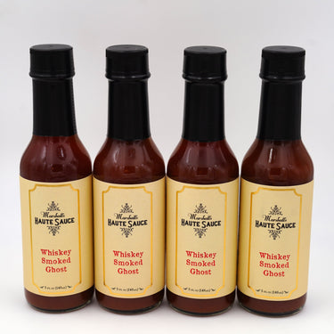 Hot Ones Season 22 - Uncle Nearest Whiskey Smoked Ghost 4 - Pack - hot ones sauces - sauce gift set - The Pepper Pantry (Formerly Marie Sharp's)